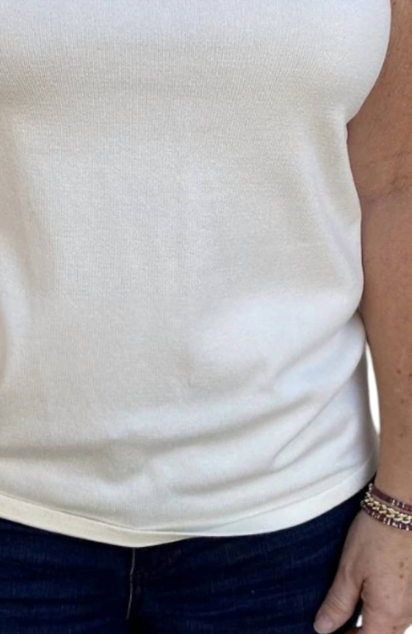 Multiples - Sweater Tank Top