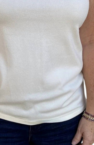 Multiples - Sweater Tank Top