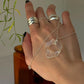 Alma Jewelry - Women's Glass Necklace