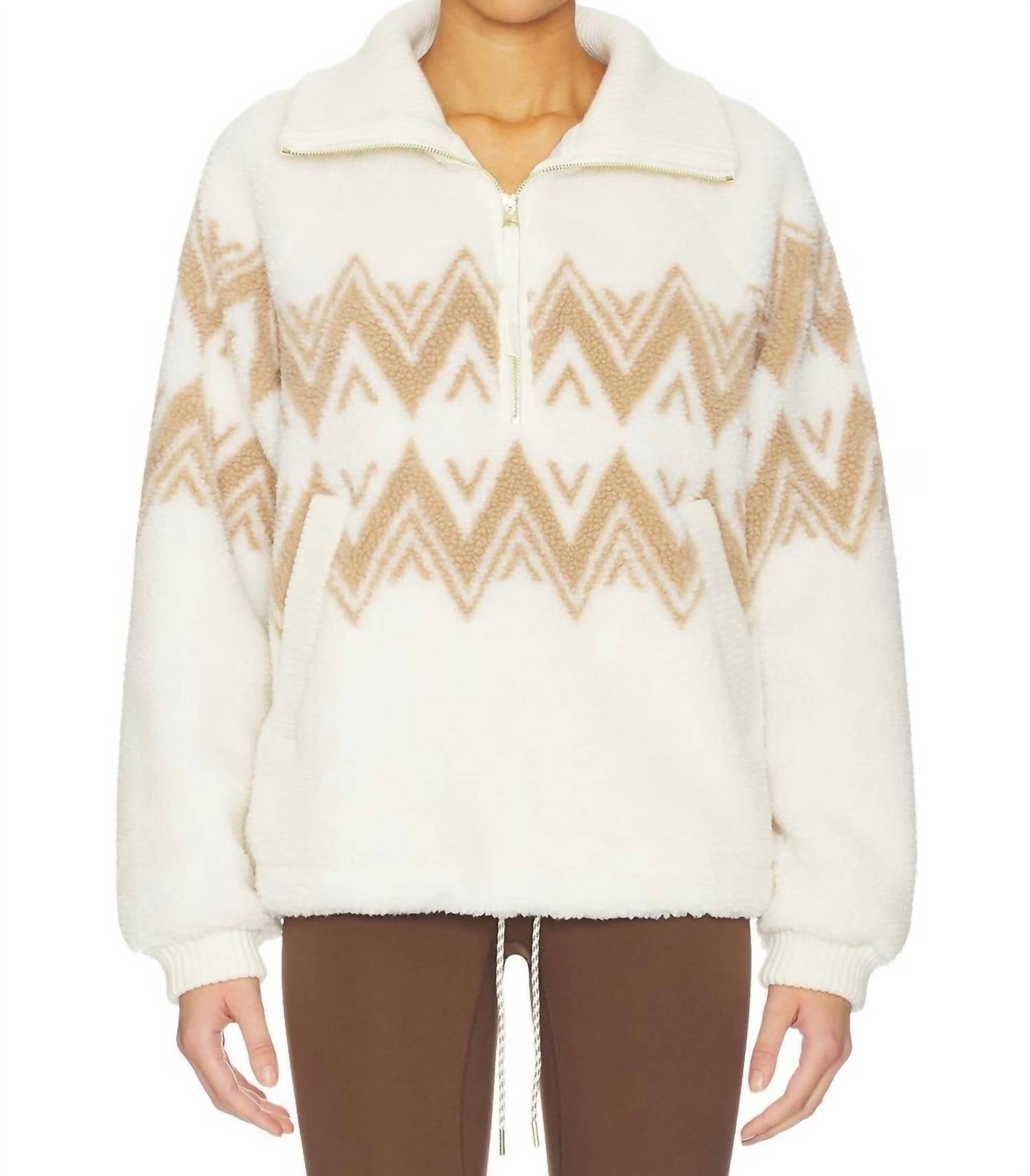 Varley - Hendrik Half Zip Sherpa Jacket