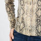 Frame - Cashmere Snake Cardigan