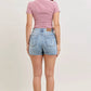 Judy Blue - Basic Girlie High Rise Slim Shorts