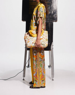 Alemais - Pinball Silk Button Down Shirt