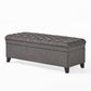 Juliana - Storage Ottoman With Birch Legs