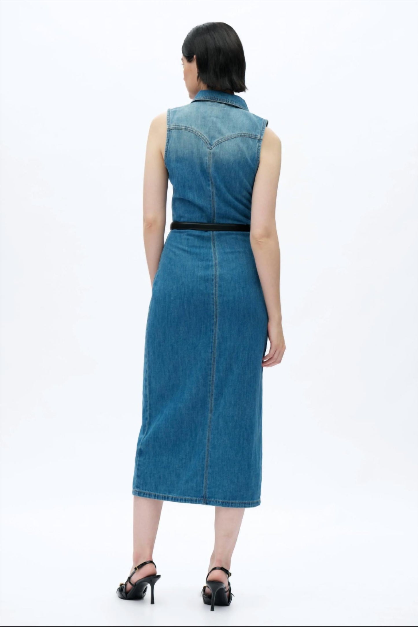 Bayeas - Julia Cardigan Relaxed Fit Denim Dress