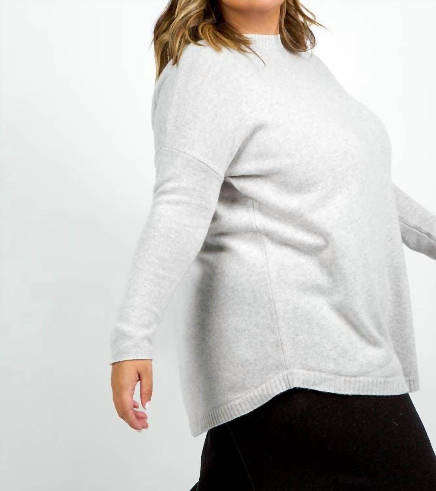 Bitte Kai Rand - Cocoon Wool Blend Oversize Blouse - Plus