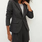 Veronica Beard - Tyra Pinstriped Dickey Jacket