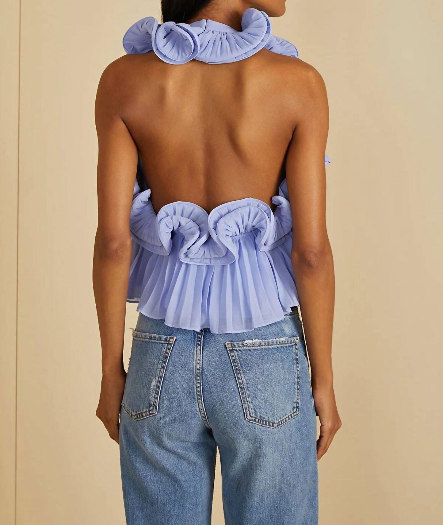 Amur - Baylin Pleated Top