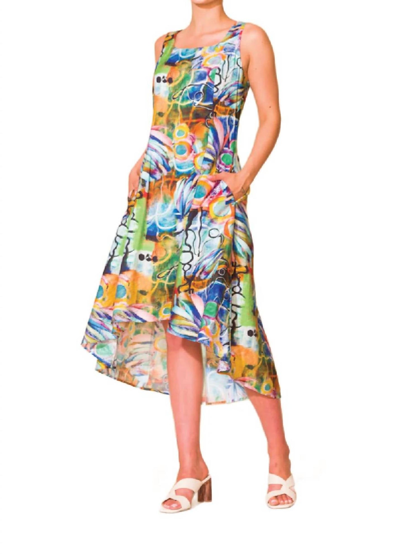 Alison Sheri - A-line High Low Dress