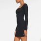 Skims - Body Long Sleeve mini scoop Dress
