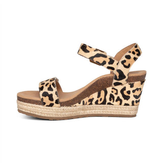 Aetrex - SYDNEY QUARTER STRAP ESPADRILLE WEDGE