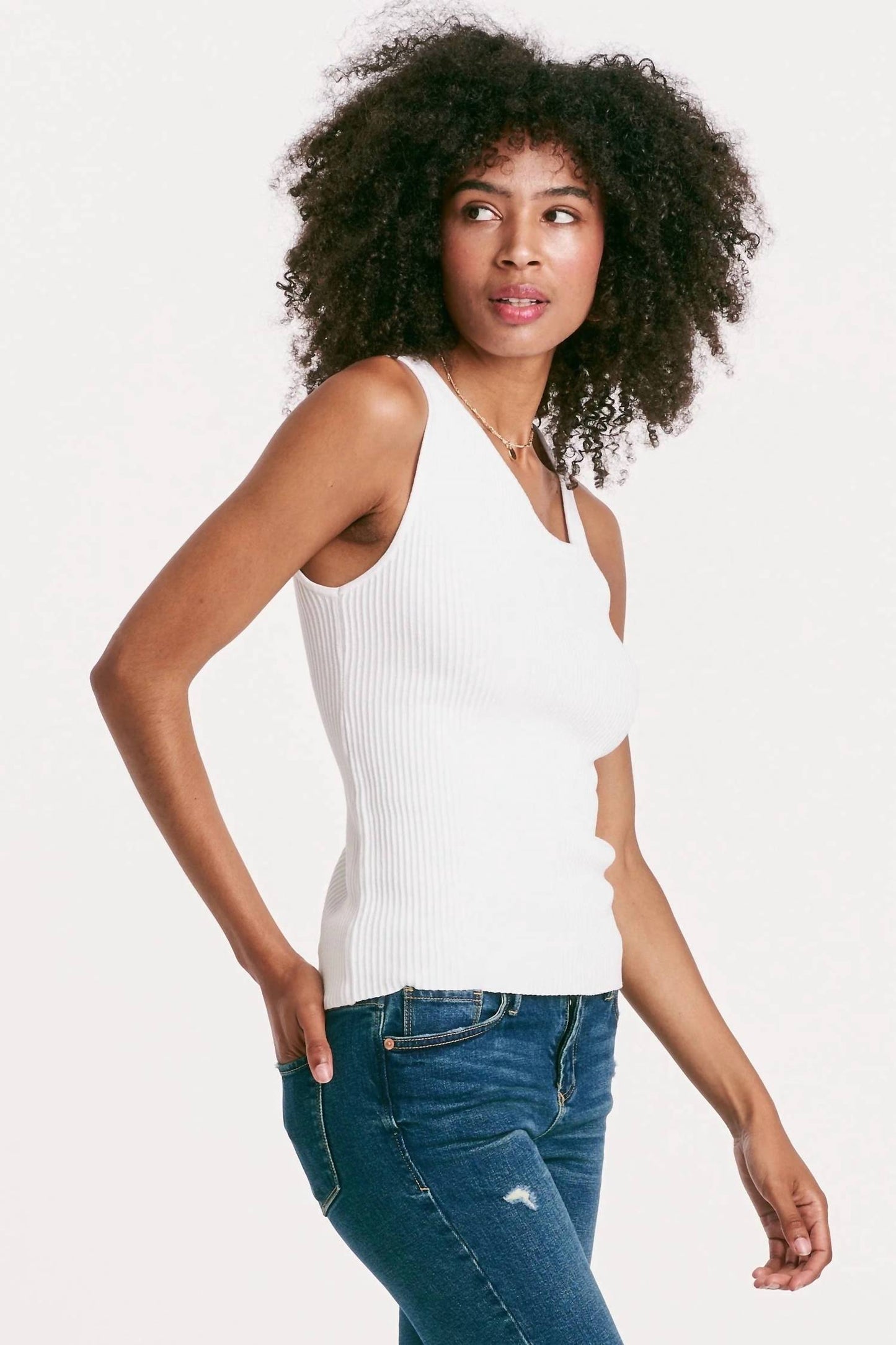 Another Love - Charlie Cutout Rib Tank
