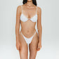 Gigizara - Anomia Bow Bikini Top Versatile Bow Design & Gold Hardware