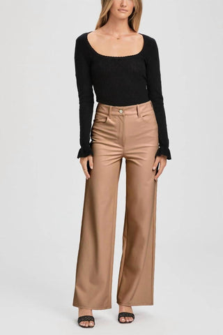 Paige - SASHA FAUX LEATHER PANT