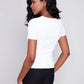 Charlie B - Double Cloth Short Sleeve Tee
