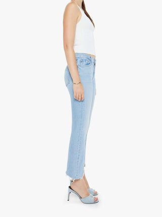 Mother - Denim Insider Crop Pointy Fray Jeans