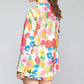 Vilagallo - Floral Long Sleeve Blazer