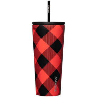 Corkcicle - Cold Cup Buffalo Plaid Tumbler - 24oz
