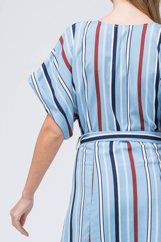 Entro - Striped Shirtdress