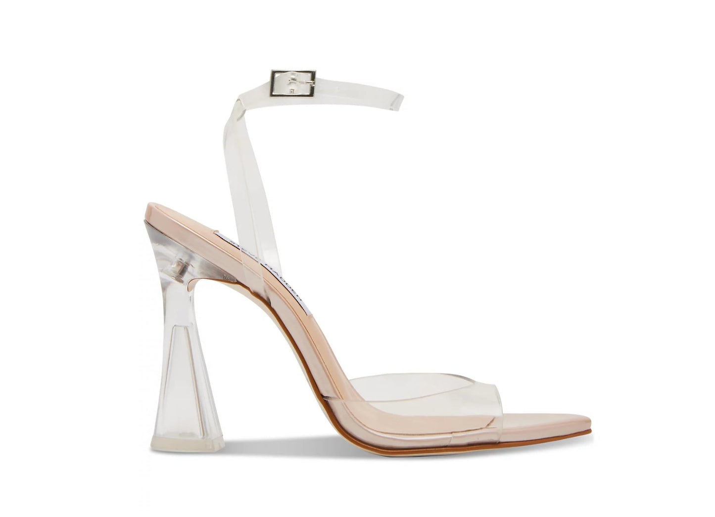 Steve Madden - Women's Ankle Strap Pointed Toe Block Heel