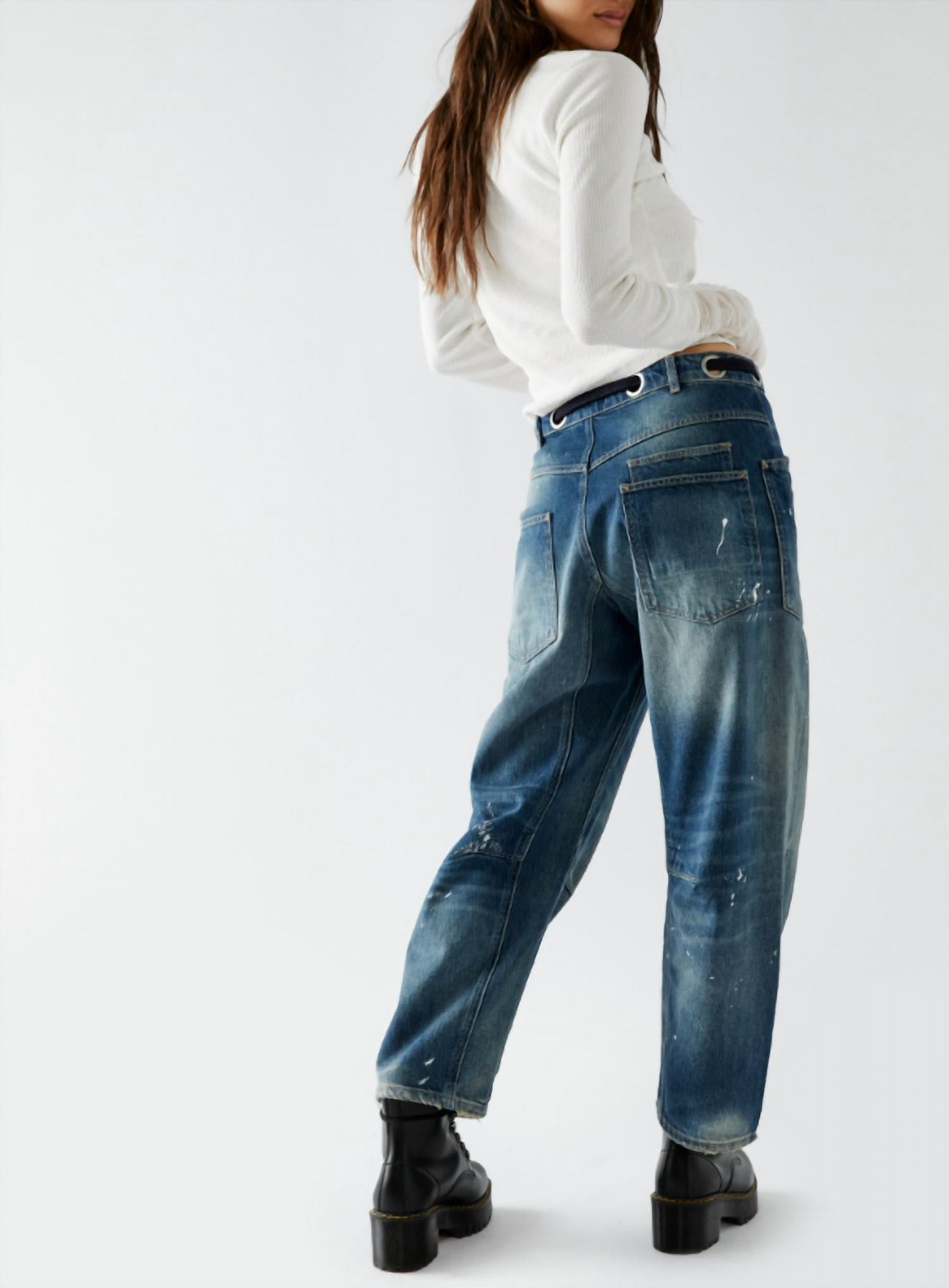 Free People - Moxie Low Slung Pull On Barrel