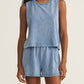 Z Supply - Scout Jersey Denim Shorts