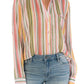 KUT from the Kloth Jasmine Watercolor Chiffon Blouse