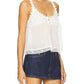 Free People - Sleeveless Stevie Lace Tank Top