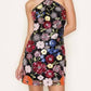 B.Right - Halter Neck Sleeveless Mini Dress