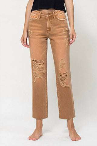 Vervet By Flying Monkey - Coco Straight Cropped Jeans