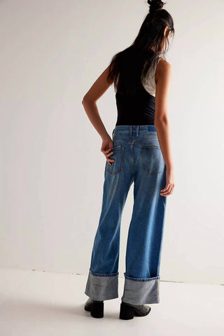 Free People - Final Countdown Mid Rise Jeans