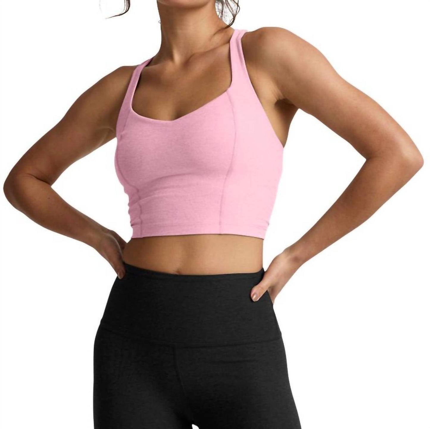 Beyond Yoga - Spacedye Intensity Racerack Cropped Tank