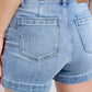 Judy Blue - High Waisted Denim Trouser Shorts