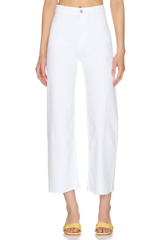 Pistola - Penny Crop High Rise Wide Leg Crop Jeans