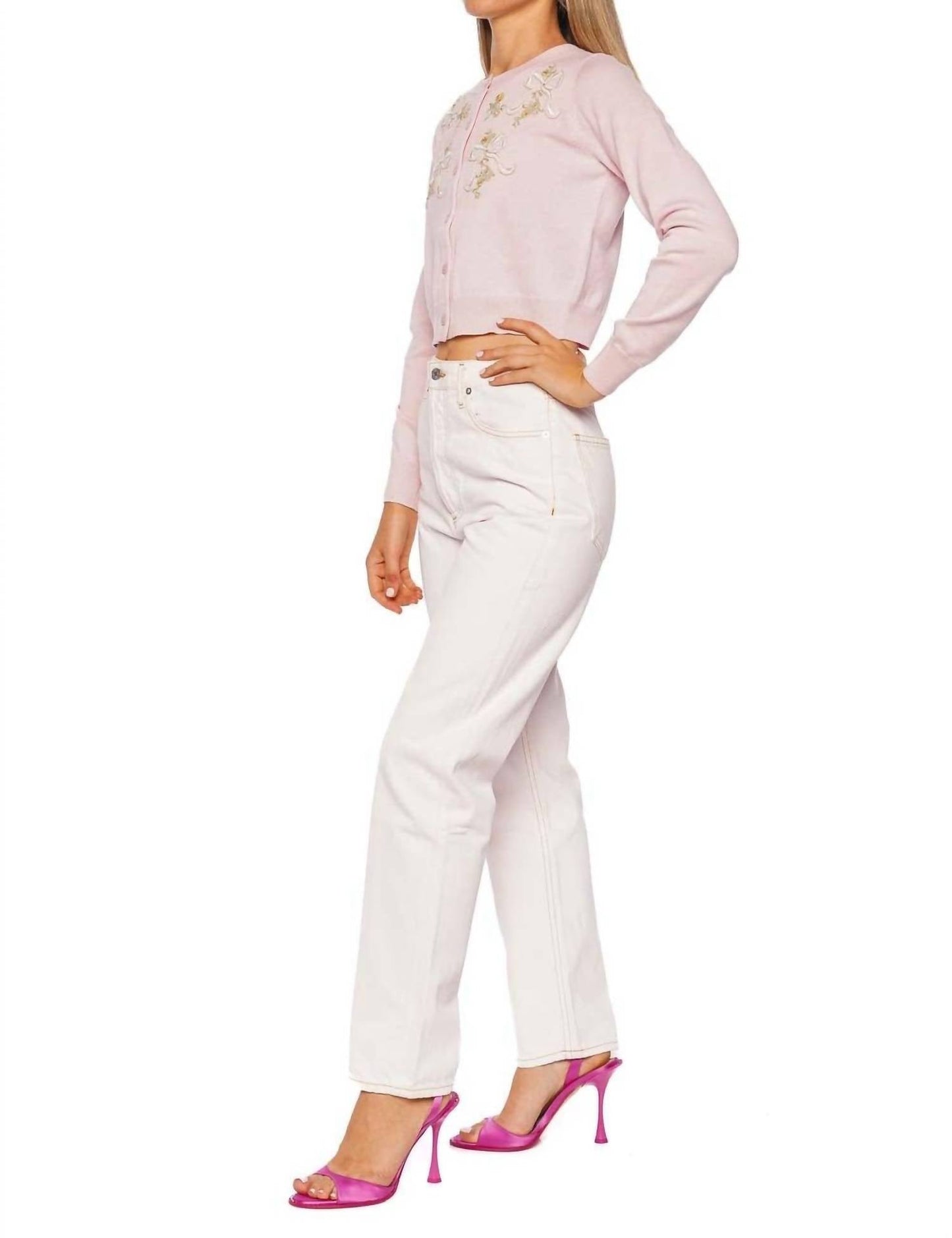Agolde - Mid Rise Straight Leg Jean