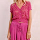 Molly Bracken - PURPLE BOUGAINVILLEA CARDAGAN
