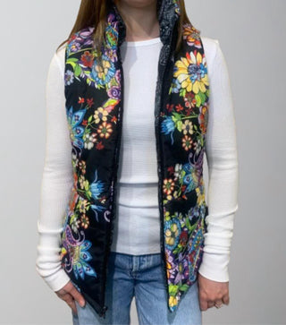 Johnny Was - Braemar Puffer Vest (Reversible)