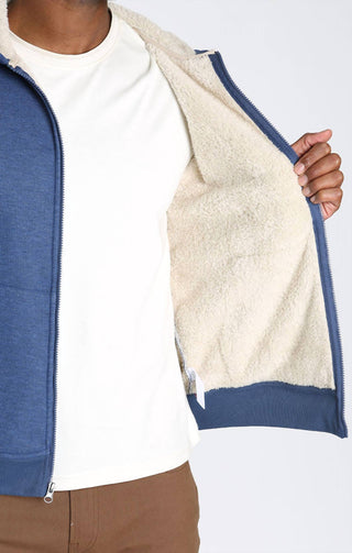 Jachs New York - Sherpa Lined Waffle Hoodie