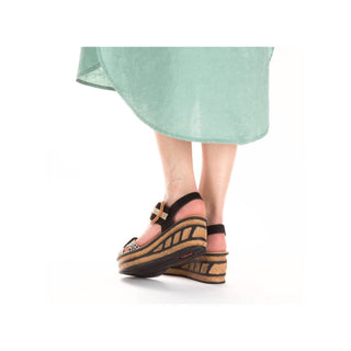 Rieker - Women's Multi Strap Wedge Sandal
