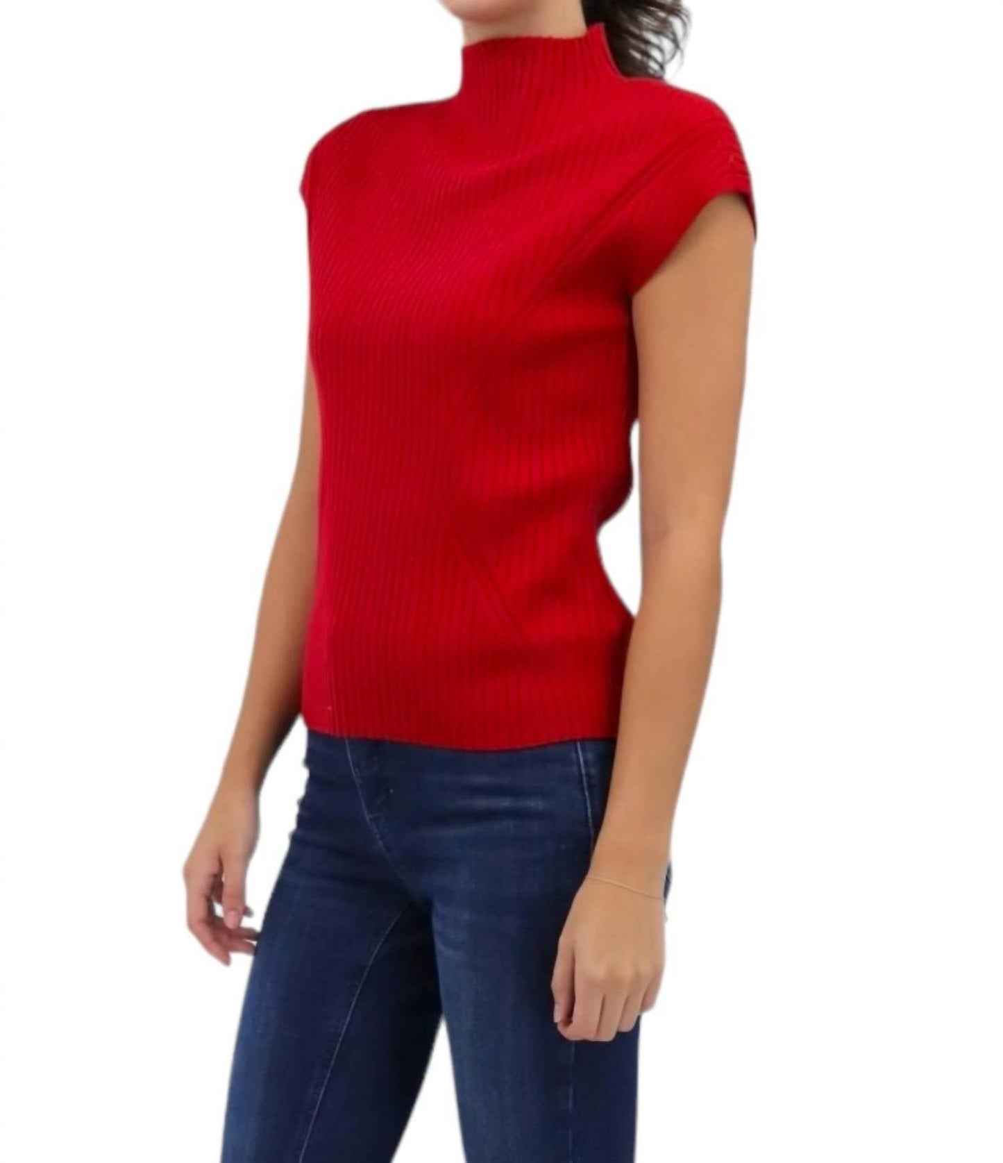 Iris Setlakwe - Cheminee Rib Top