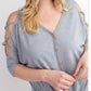 143 Story - OPEN SHOULDER TOP