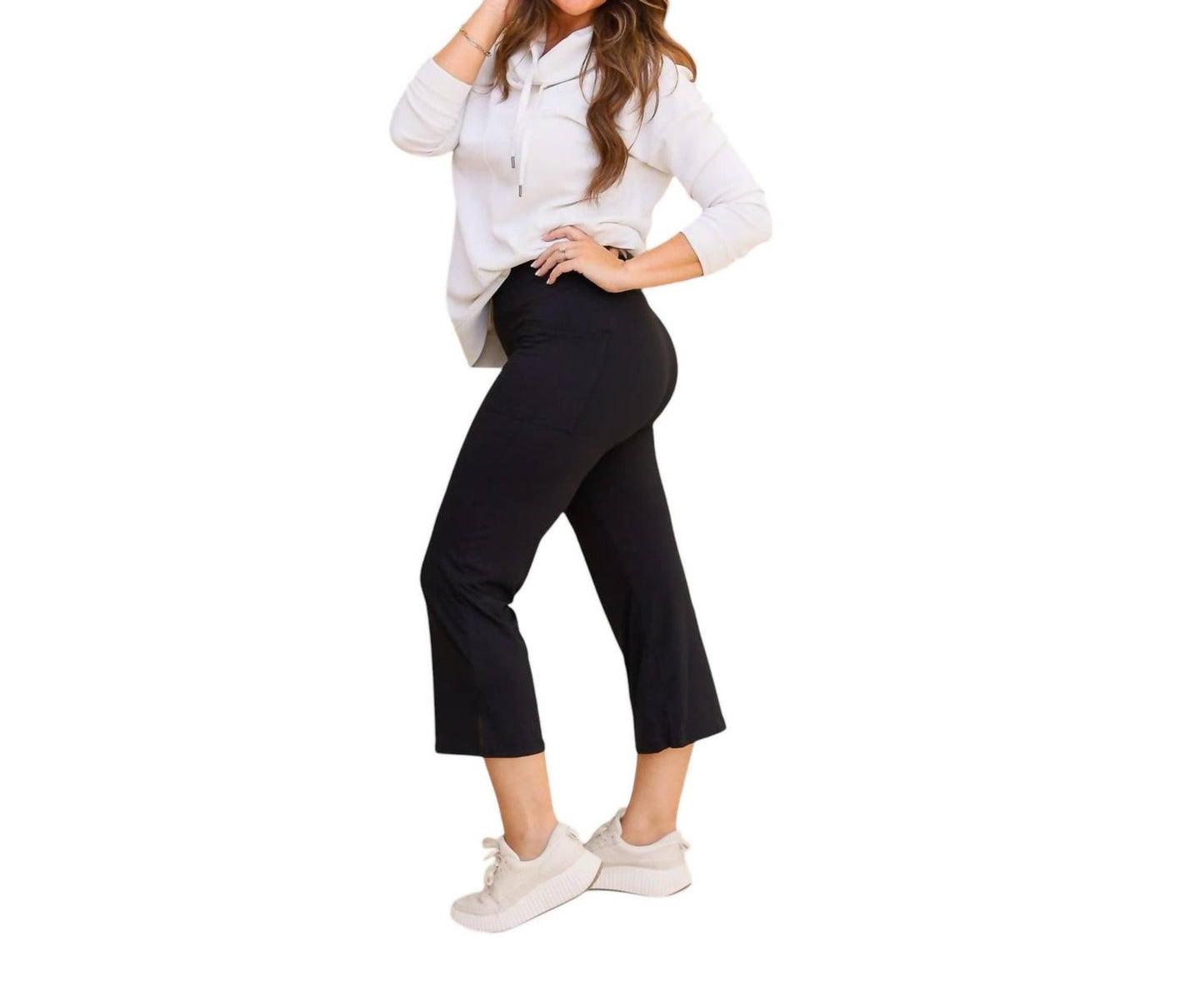 Julia Rose - Gabriella High Waisted Gaucho Pants