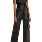Taylor Twist-Front Wide-Leg Jumpsuit