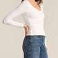 Z Supply - Avala Long Sleeve So Smooth Top
