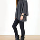 Tough Luv - Boho Victorian Acid Washed Tunic Top