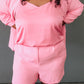 Skies Are Blue - Jules Tailored Shorts - Curvy