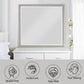 Sliverfluff Mirror - Mirrored / Champagne