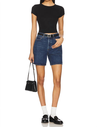 Agolde - Dame High Rise Baggy Short