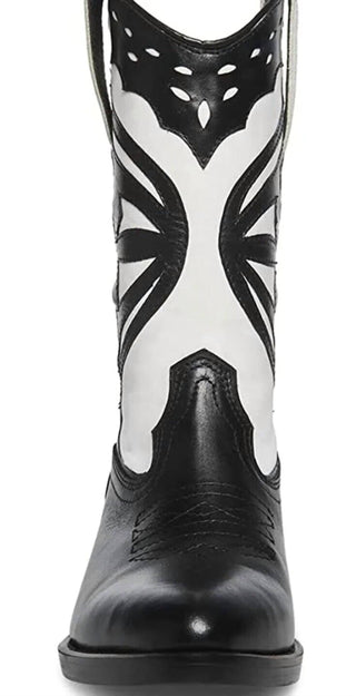 Steve Madden - Women's Laredo-m Western Cowboy Heel Boots