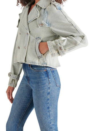 Steve Madden - Sirus Crop Denim Jacket